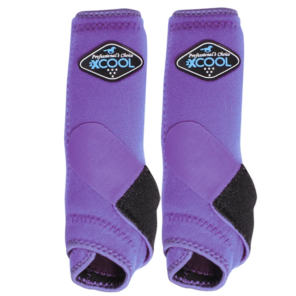 Professionals Choice 2XCOOL Ballistic Horse Front Bell Boots 4 Pack