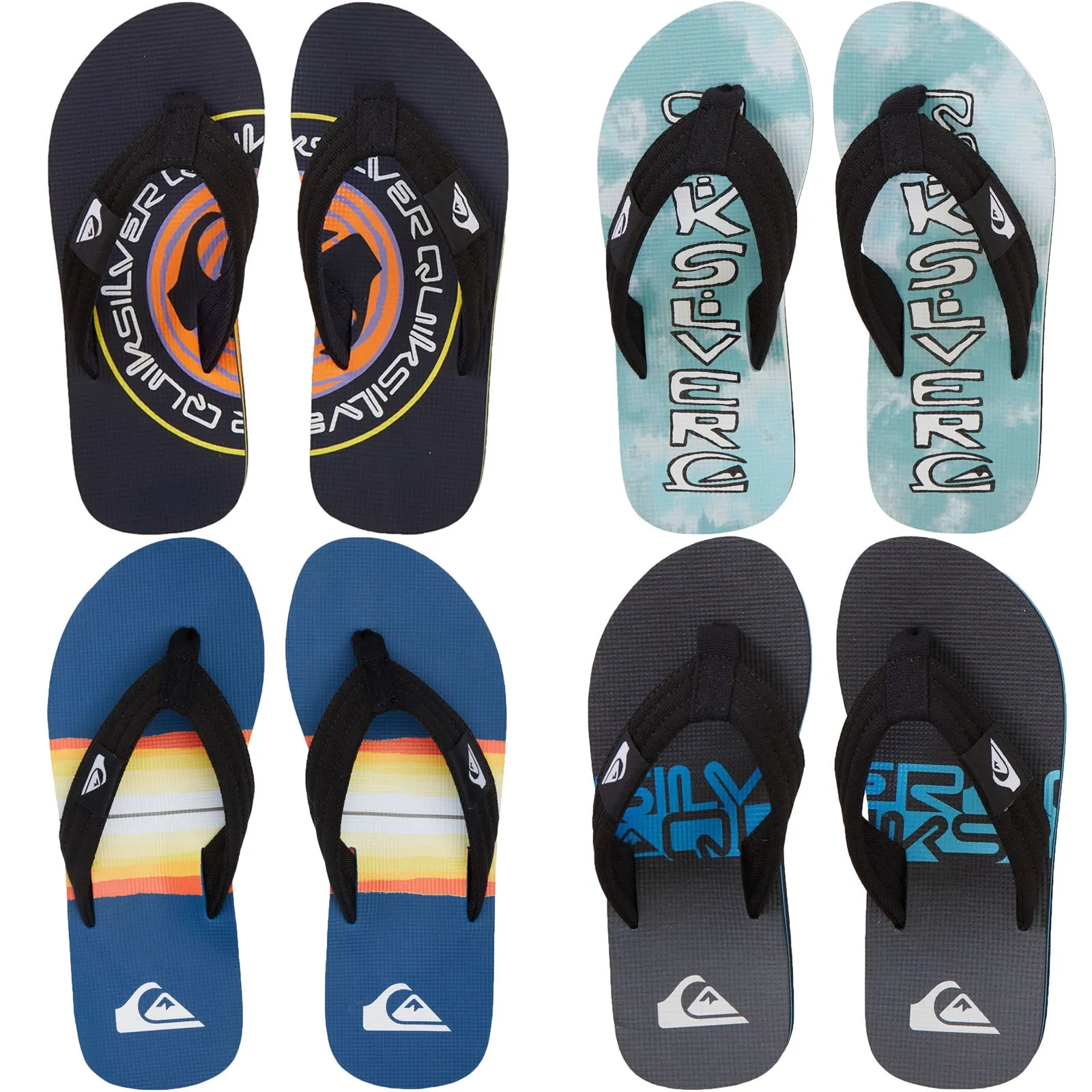 Quiksilver Kids Molokai Layback Flip Flops