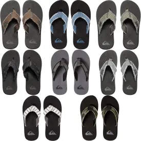 Quiksilver Mens Monkey Abyss Sandals Flip Flops