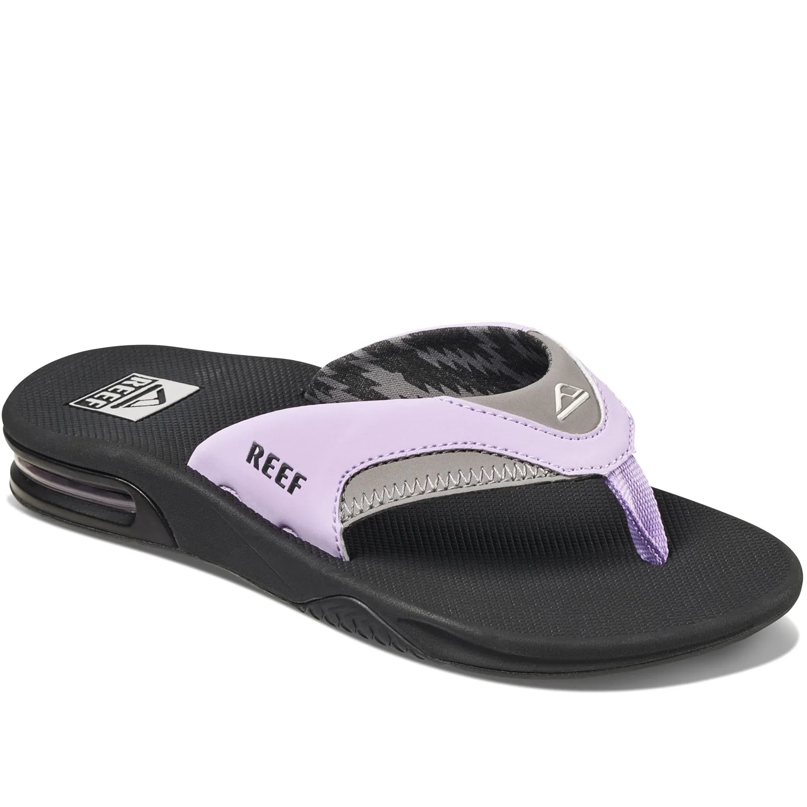Reef Fanning Flip Flops - Grey Purple