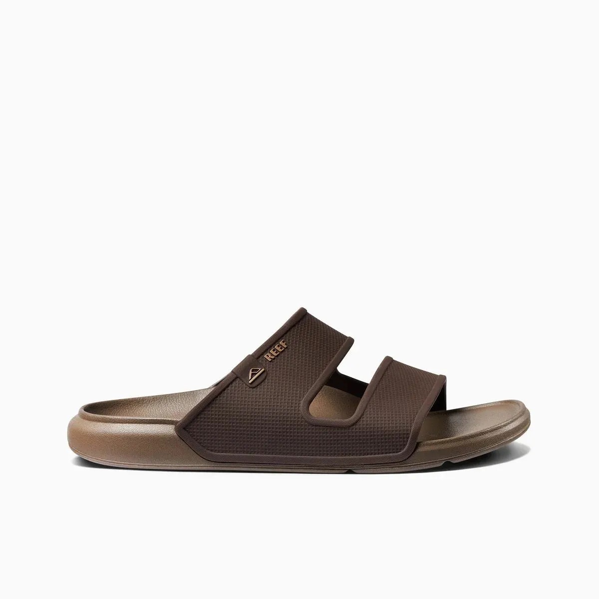 Reef Mens Oasis Double Up Cushioned Sliders