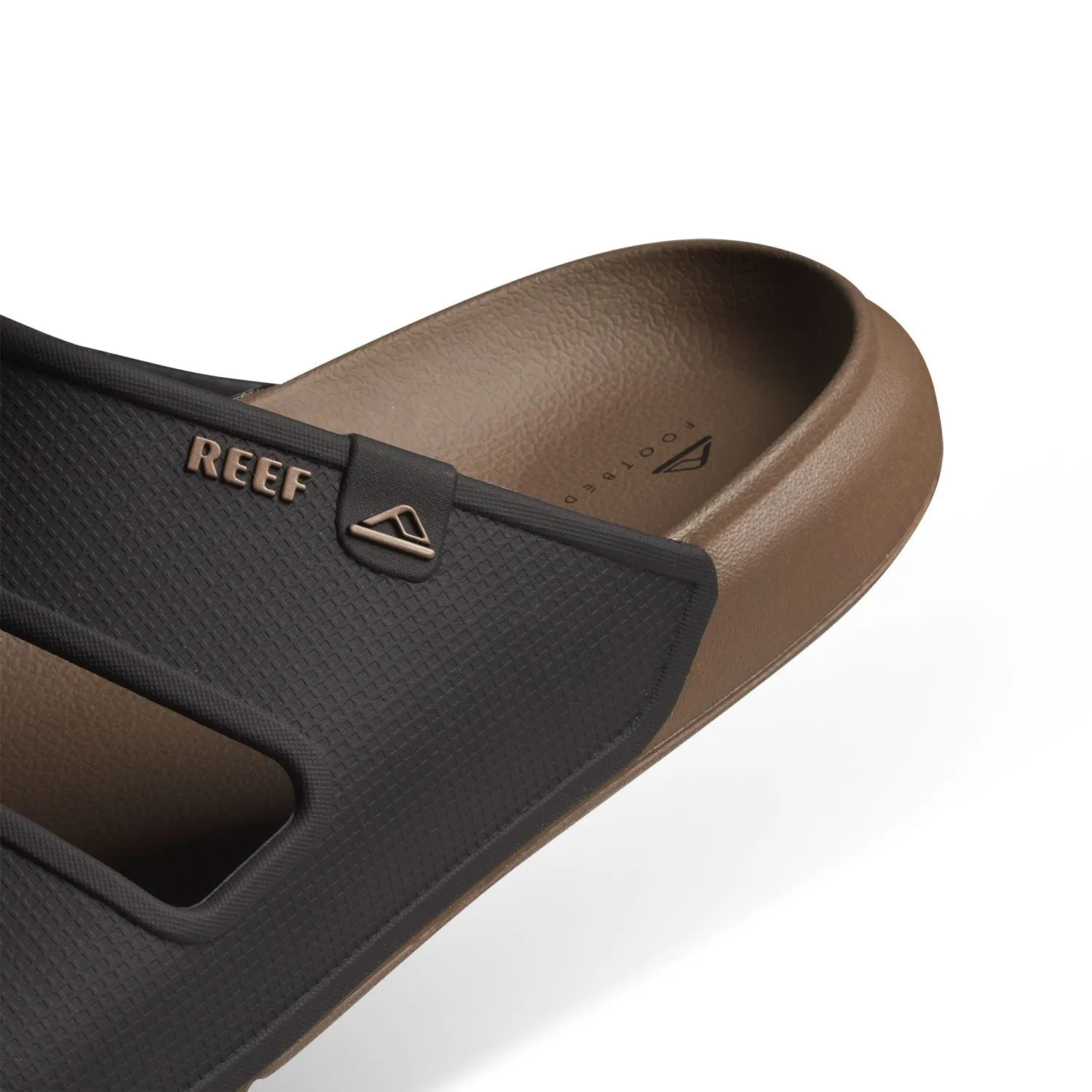 Reef Mens Oasis Double Up Cushioned Sliders