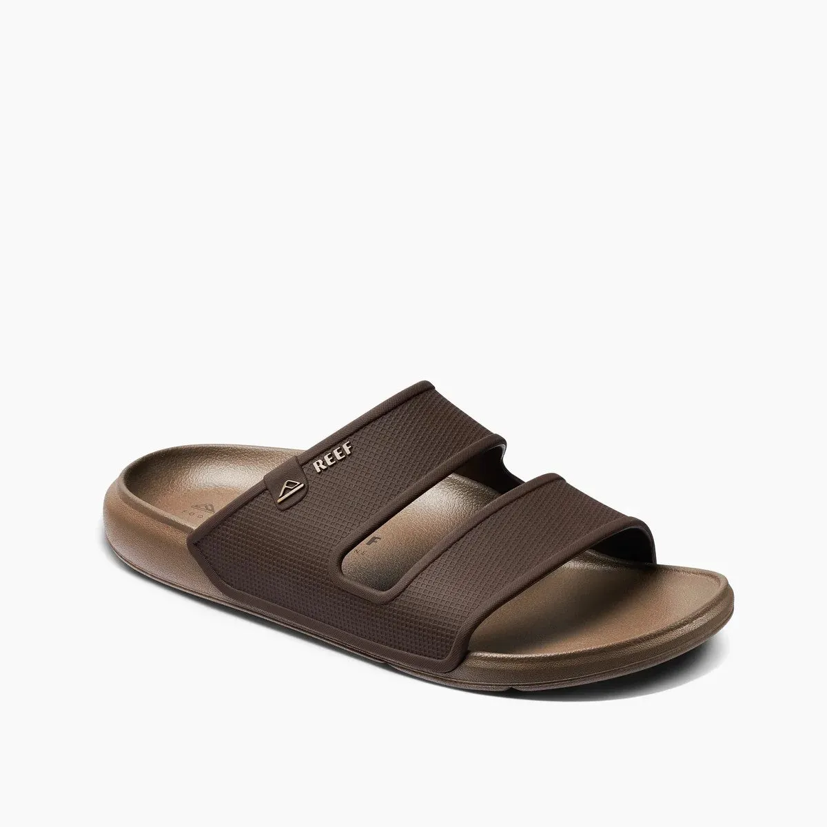 Reef Mens Oasis Double Up Cushioned Sliders