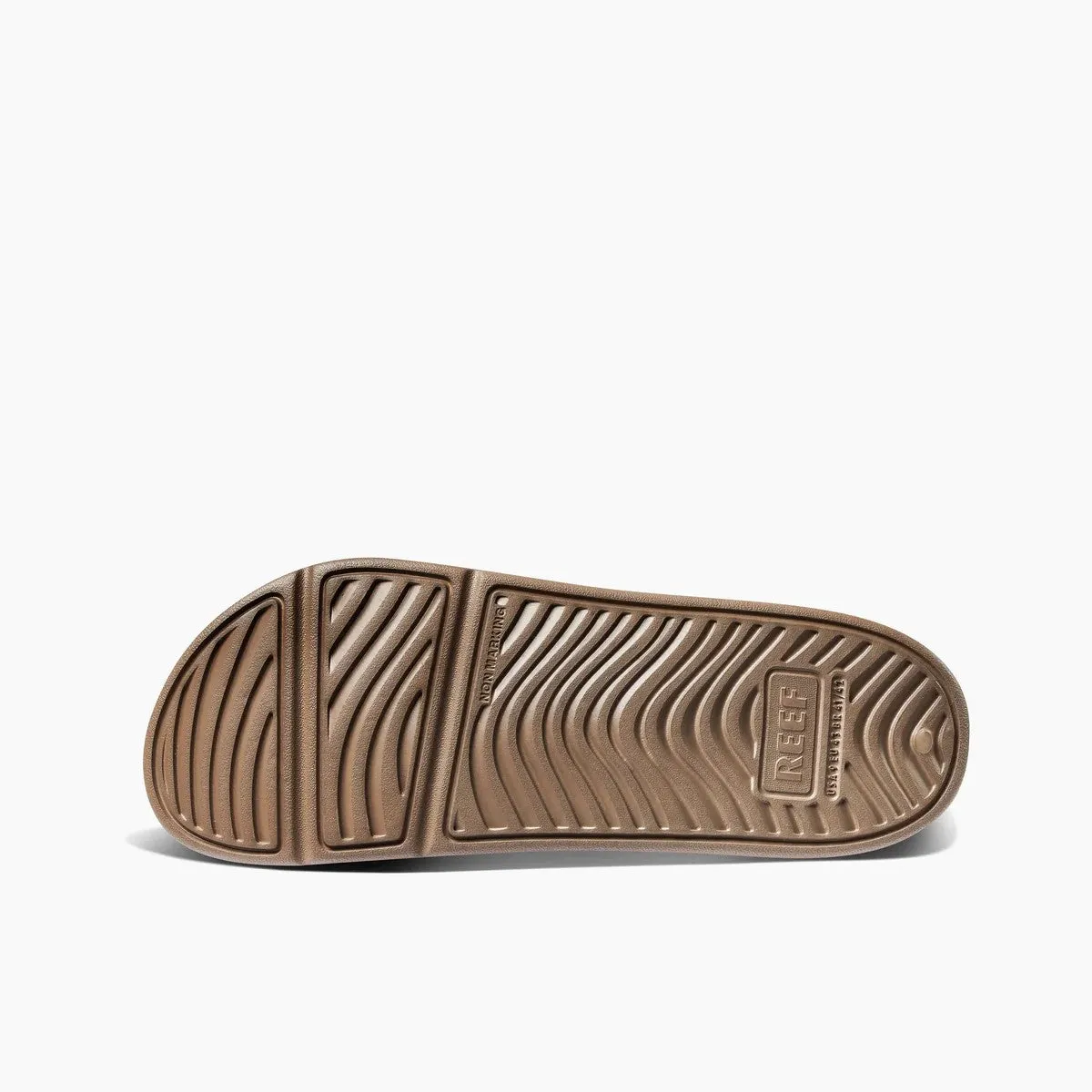 Reef Mens Oasis Double Up Cushioned Sliders