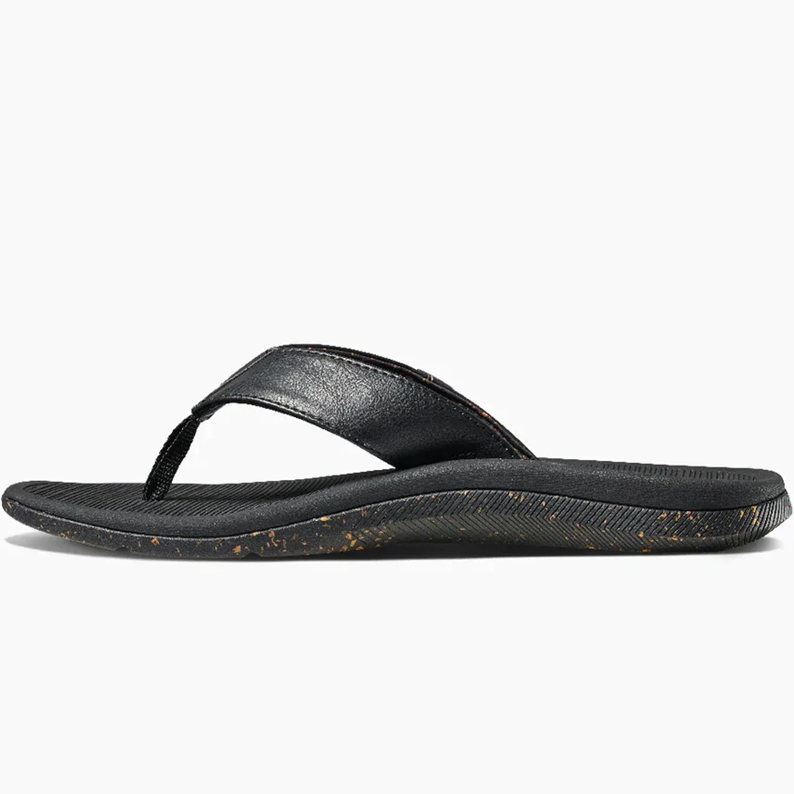 Reef Mens Santa ANA Leather Flip Flops