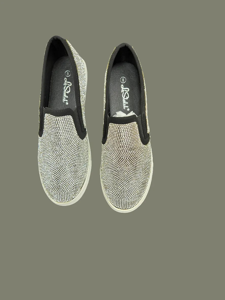 Rhinestone Slip On Sneaker