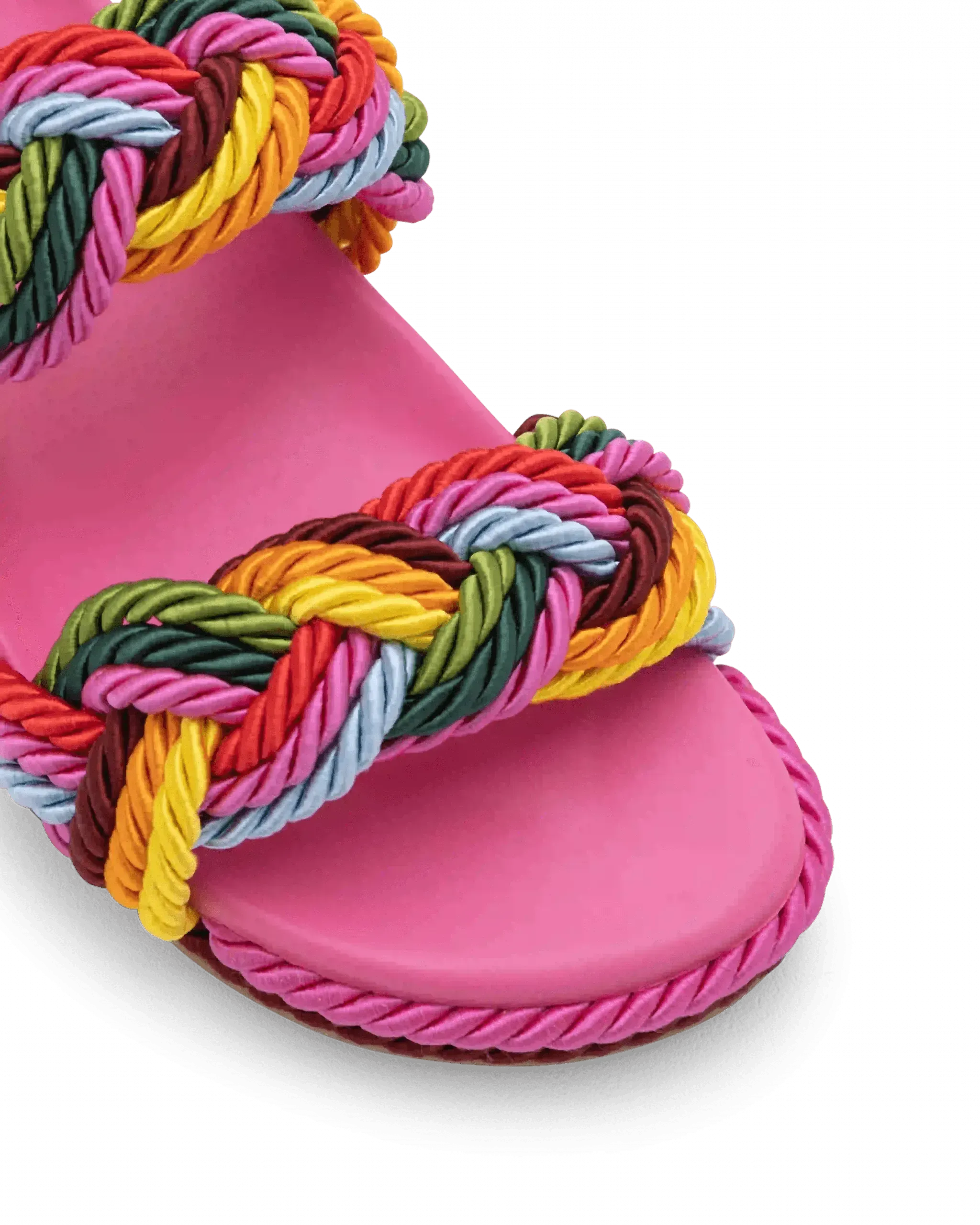 Rockstud Braided Slides