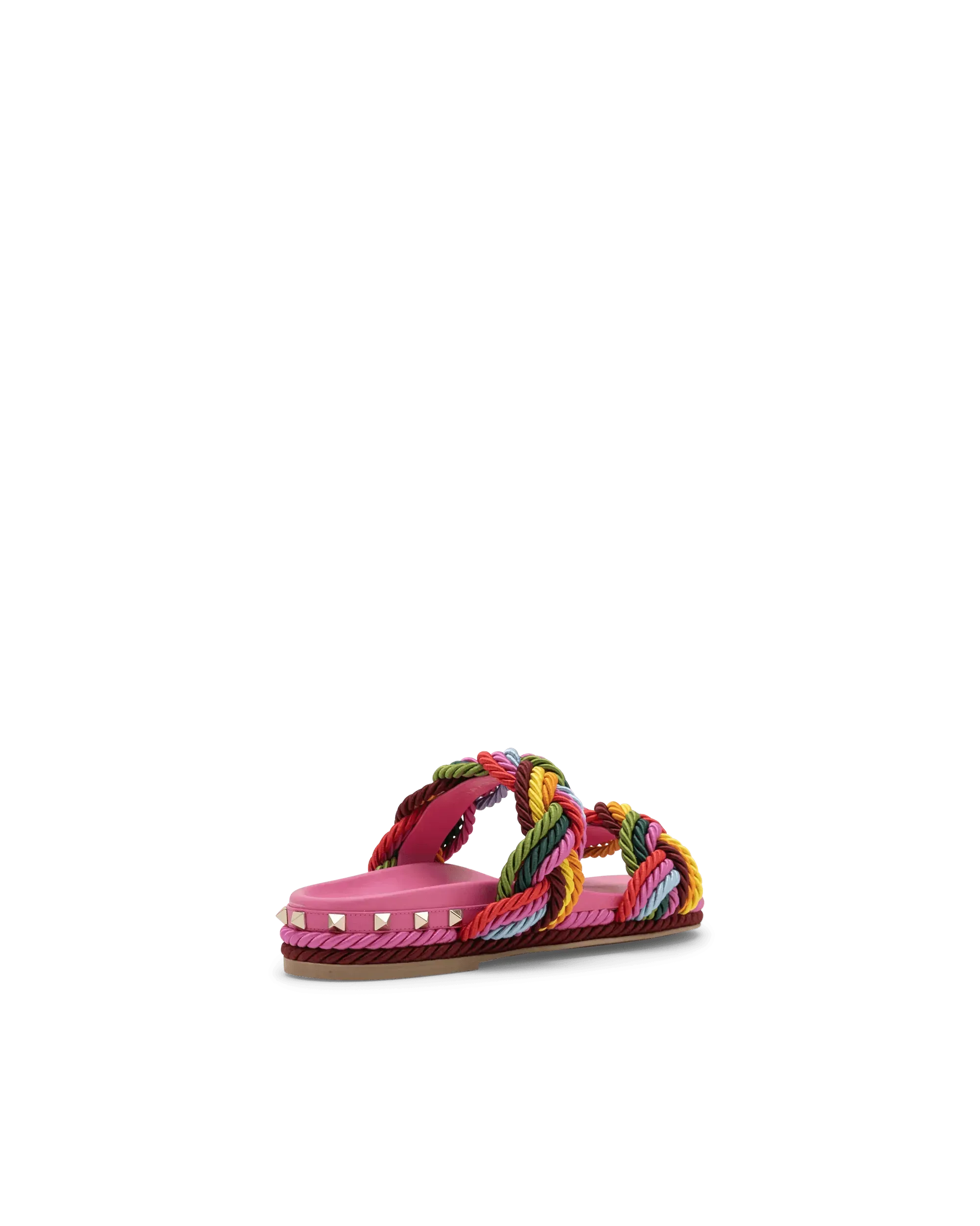 Rockstud Braided Slides