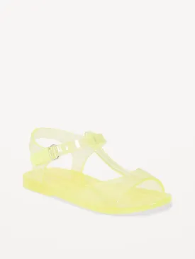 T-Strap Jelly Flats for Toddler Girls