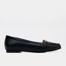 Tanner Ballet Flats (Black)