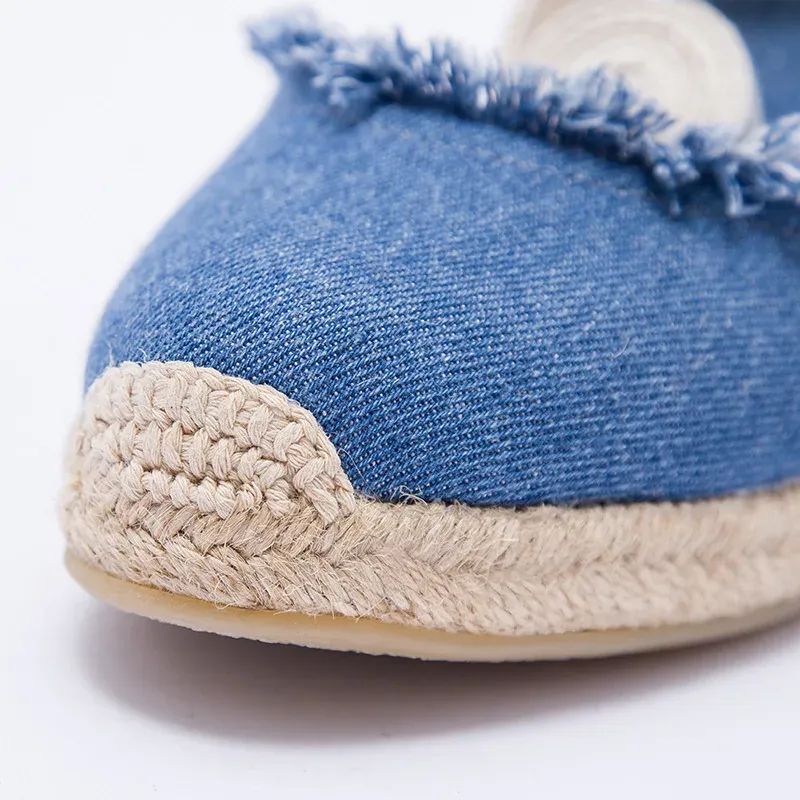USS Shoes Carmen Women's Espadrilles Ankle Strap Wedges