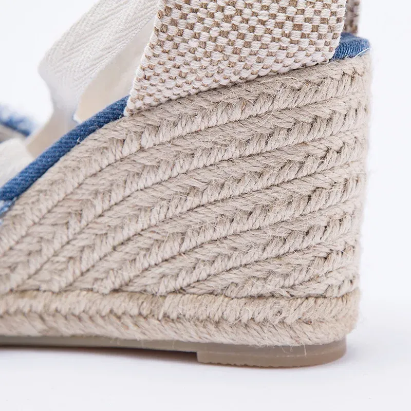 USS Shoes Carmen Women's Espadrilles Ankle Strap Wedges