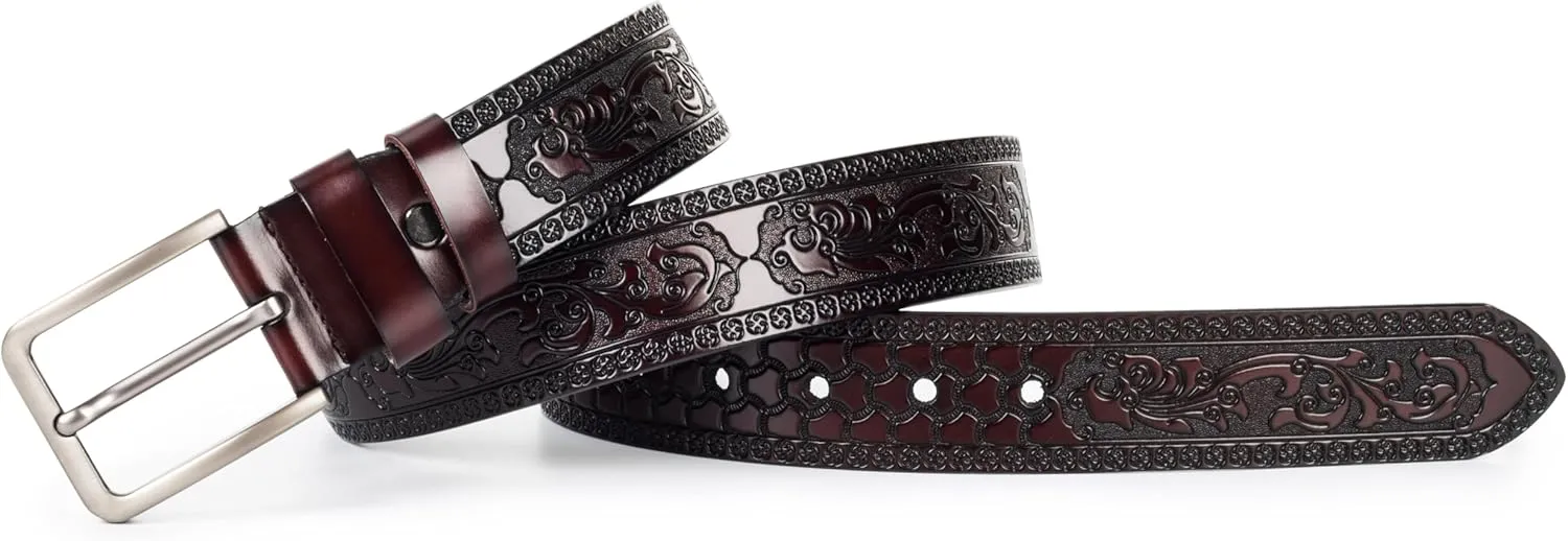 Western Belts for Women Men-Cowgirl-Cowboy-Country-Belt