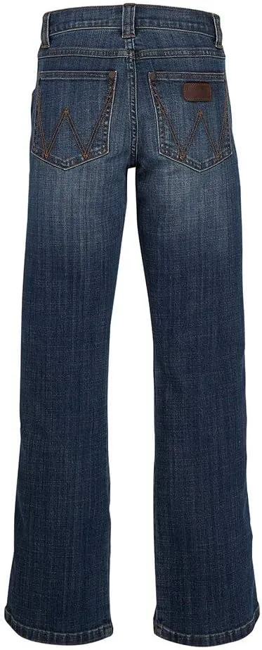 Wrangler Boys' Retro Relaxed Fit Boot Cut Jean