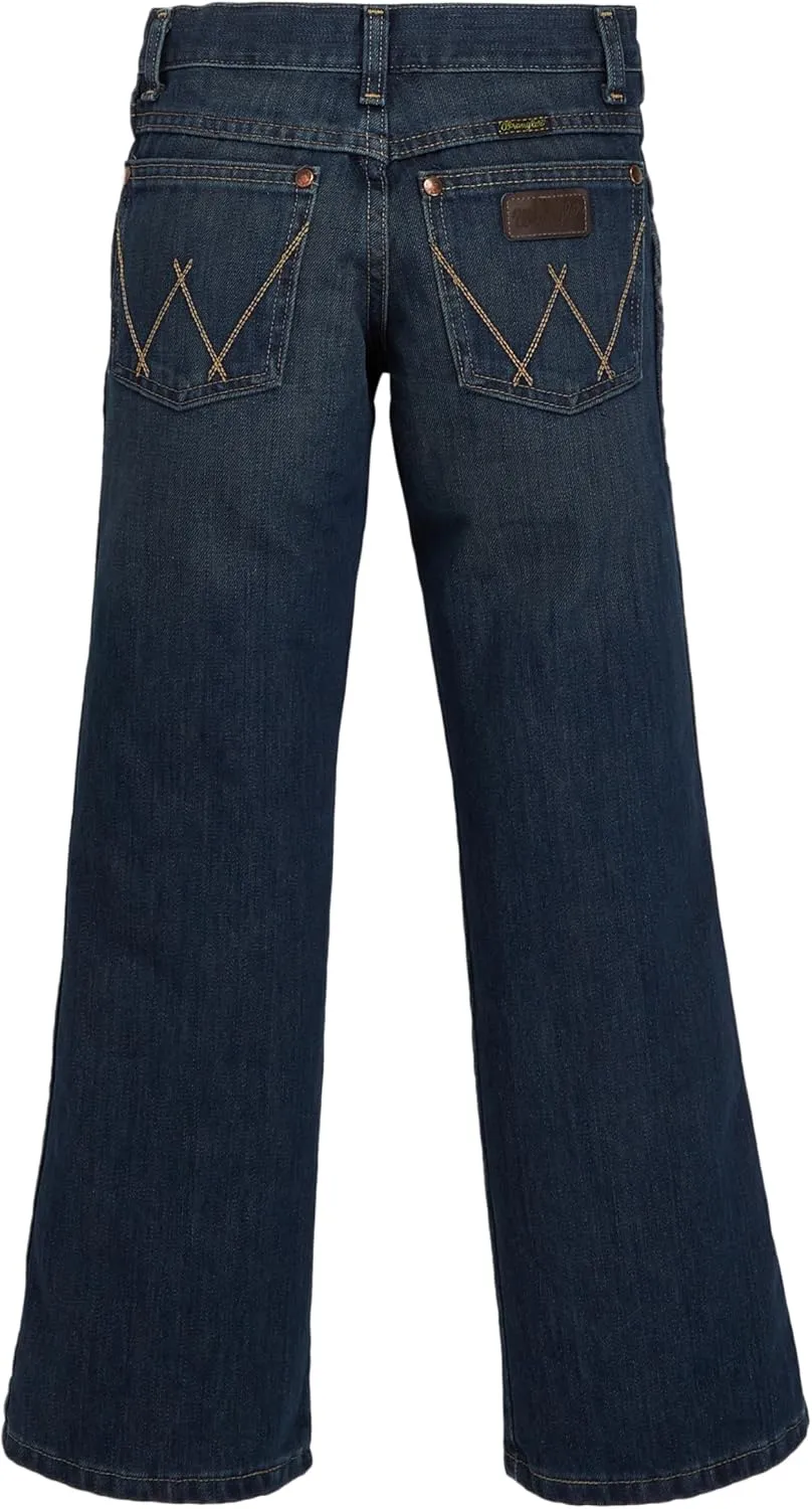Wrangler Boys' Retro Relaxed Fit Boot Cut Jean