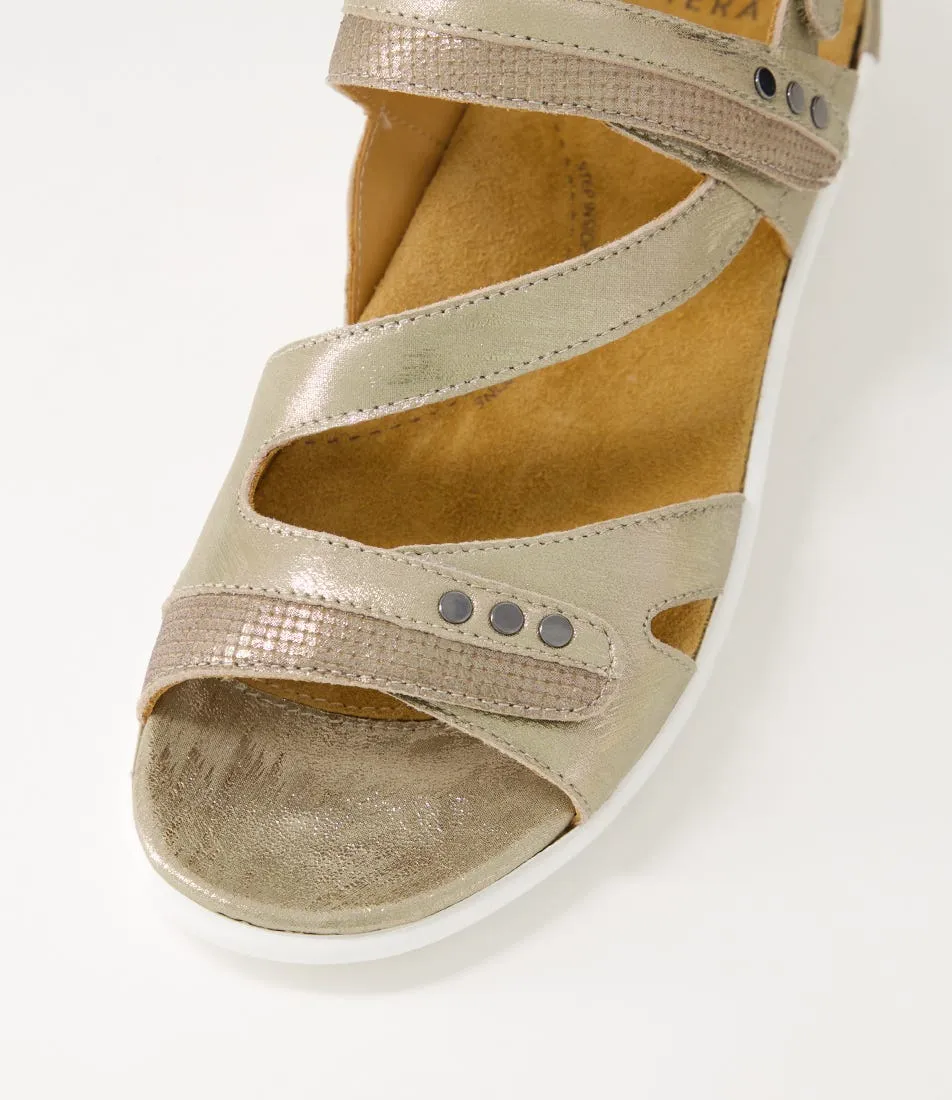 Ziera 'Beaux Sandal' - Argento-Argento Scratch